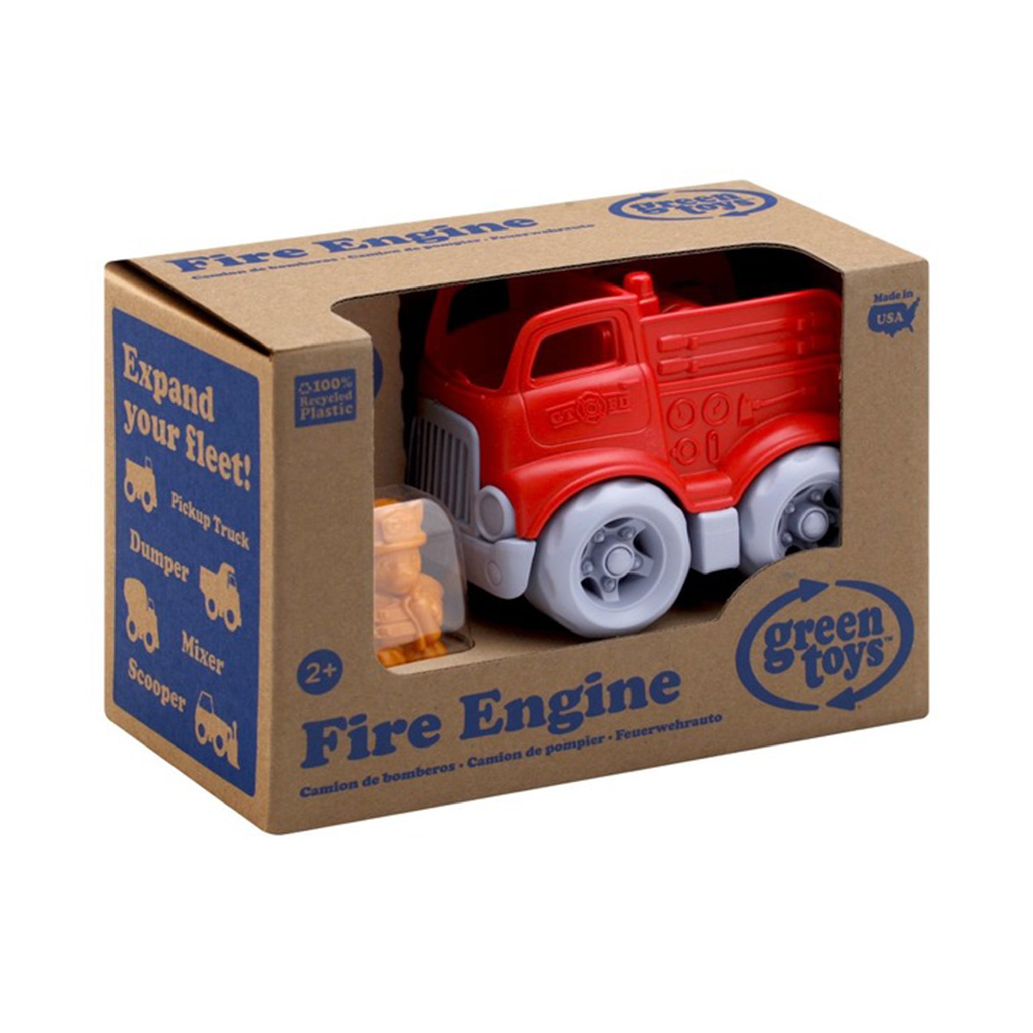 Best Fire Engine Toy for Toddlers 1+ Years - Durable & Safe Fire Truck for Kids - Pretend Play, Birthday Gift & Early Learning Toy