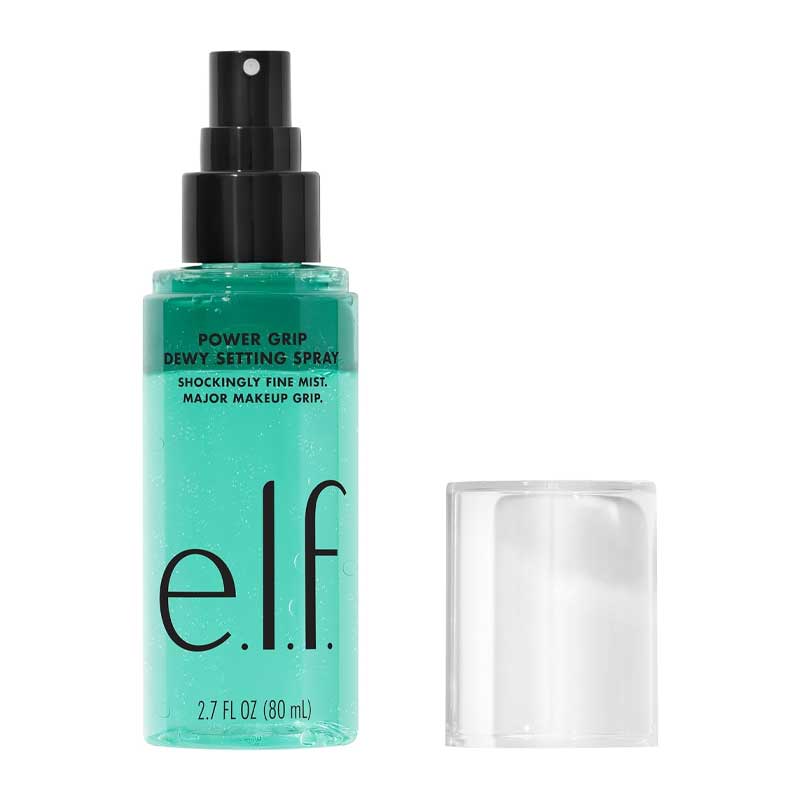 e.l.f. Power Grip Dewy Setting Spray - Long-Lasting Makeup Setting Spray with Hydrating Formula for a Fresh, Glowy Finish | Perfect for Daily Wear, Special Occasions & On-The-Go Touch Ups