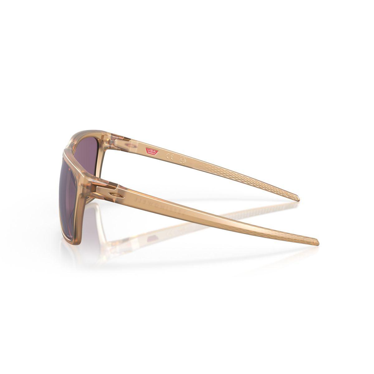 Oakley Leffingwell Matte Sepia/Prizm Jade Polarized Sunglasses 0OO9100 910003 - Stylish UV Protection for Outdoor Sports & Driving