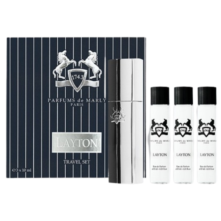Layton Travel Set Eau de Parfum 4x10ml - Luxury Mini Perfume Collection for Men & Women | Perfect for Travel, Gifts & Everyday Use