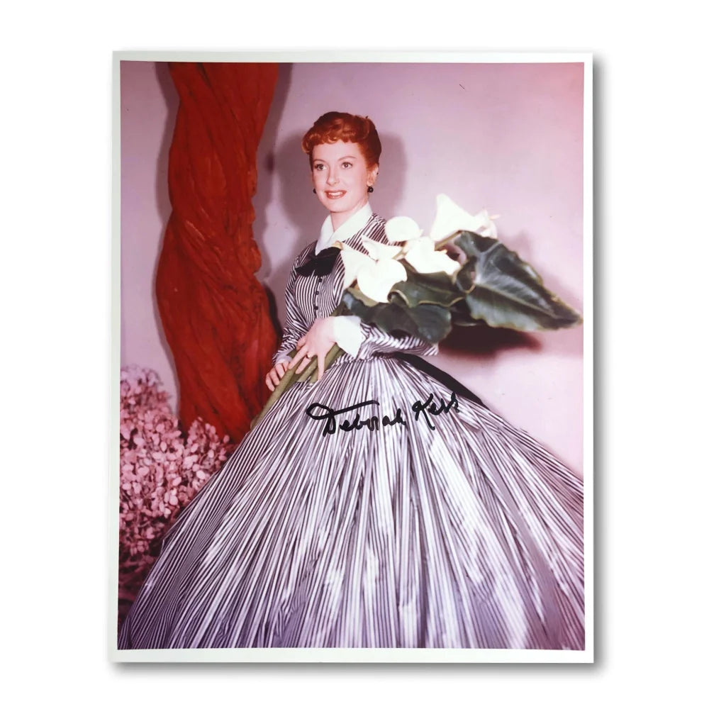 Deborah Kerr Signed 8x10 Photo with JSA COA - Authentic Autograph Memorabilia from The King and I - Perfect for Movie Collectors, Fans & Home Theater Decor