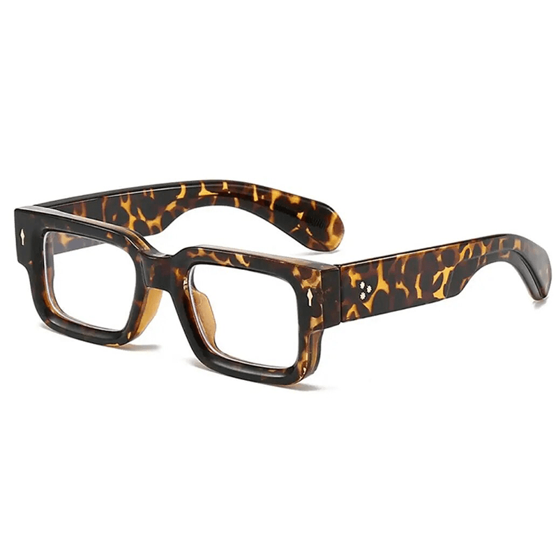 Stylish Reynald Square Glasses Frame - Trendy Eyewear for Men & Women | Perfect for Reading, Driving & Fashion Accessories
