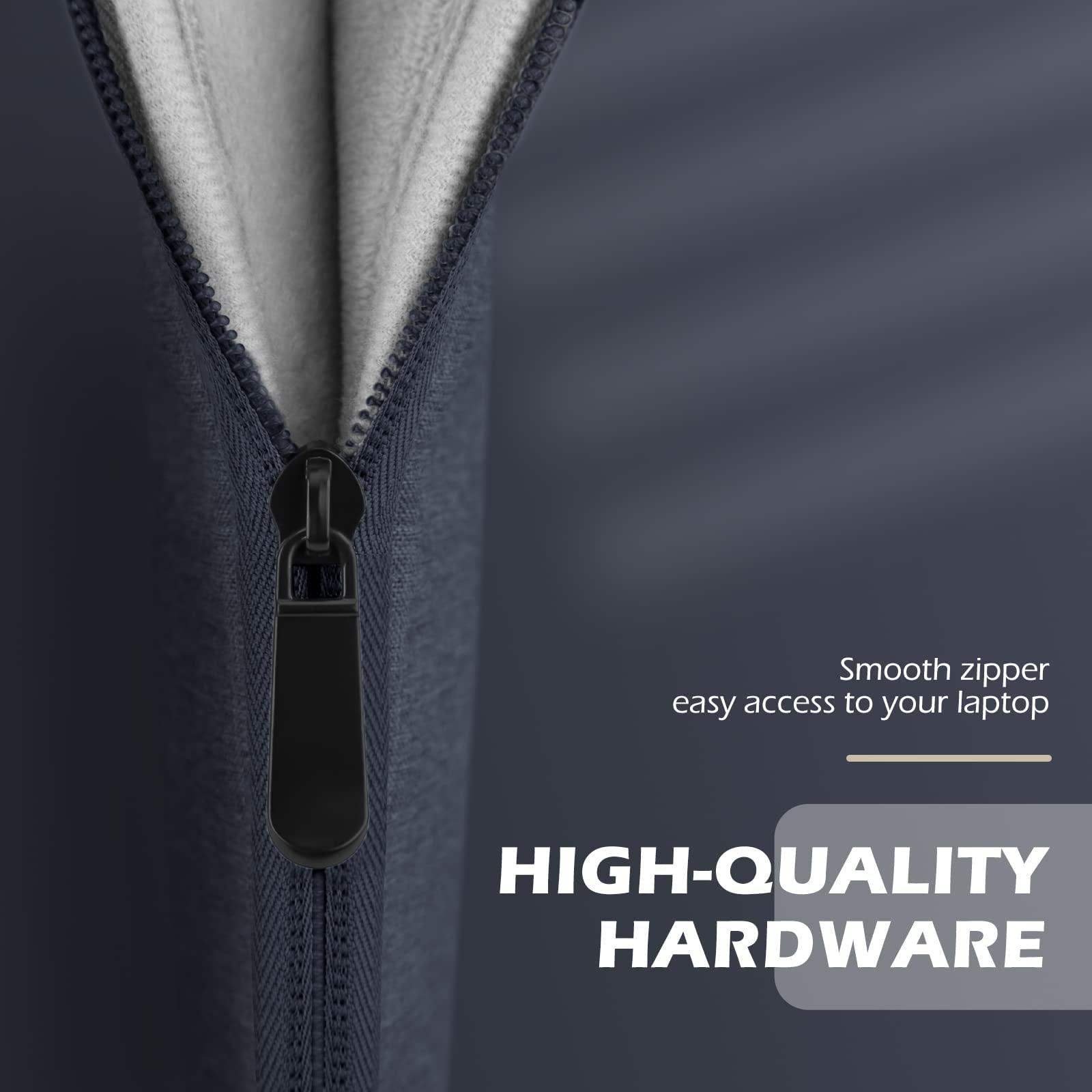 15 Inch Laptop Sleeve Case for MacBook Pro A1707/1990 - Protective Bag with Front Pocket & Handle, Compatible with Touch Bar Notebook - Perfect for Travel, Office & School Use