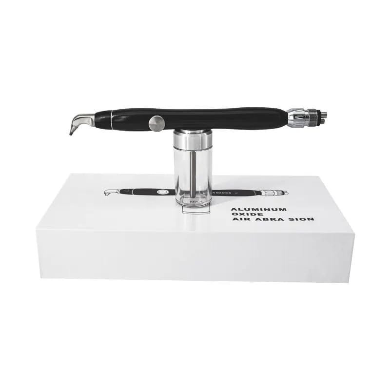 Lab-Grade Whitening Sandblasting Gun with Alumina Blasting Media - Aluminum Oxide Microblaster for Jewelry Cleaning, Metal Polishing & Surface Preparation