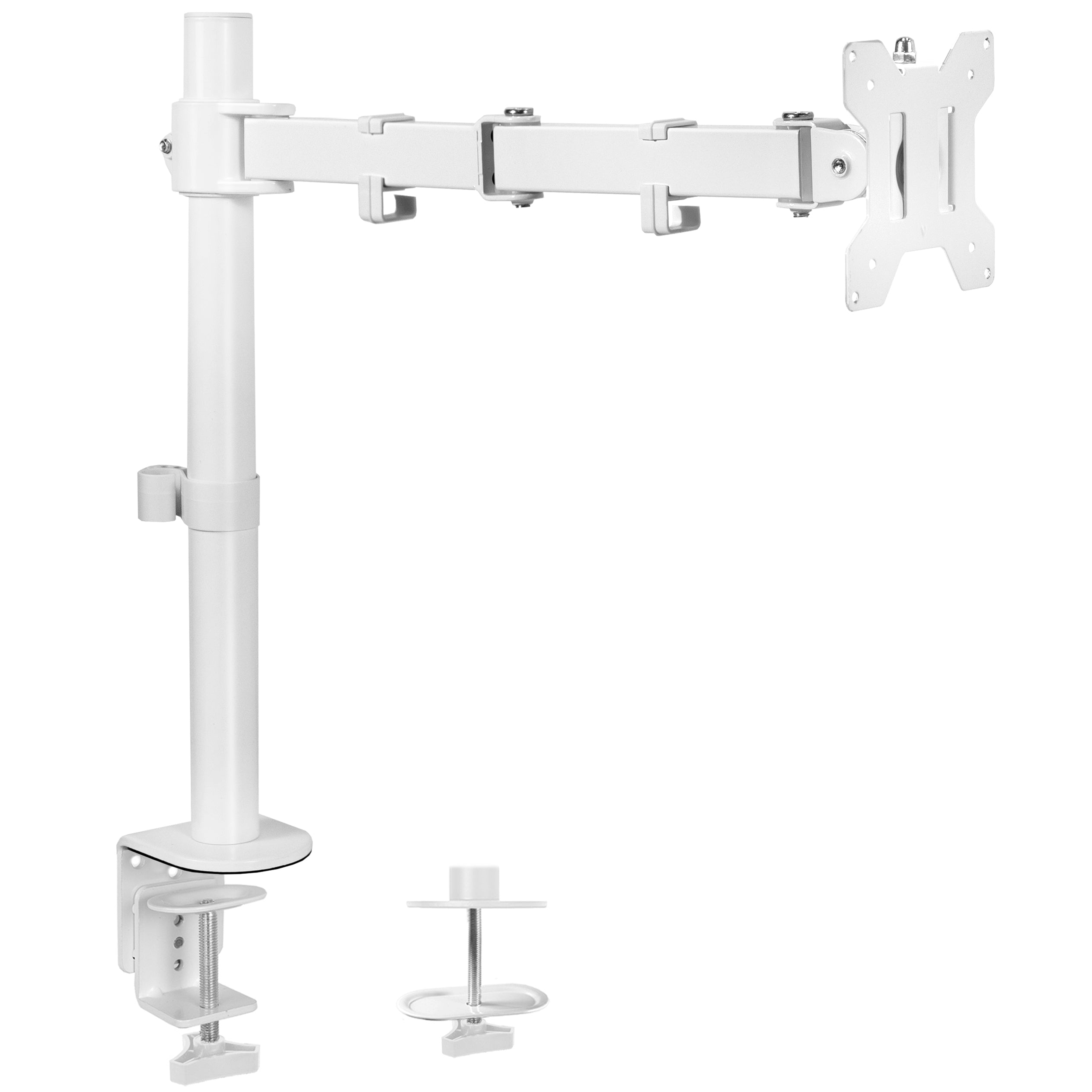 Adjustable Single Monitor Desk Mount - Holds Screens Up to 38 Inches | Perfect for Home Office, Gaming & Workspace Setup