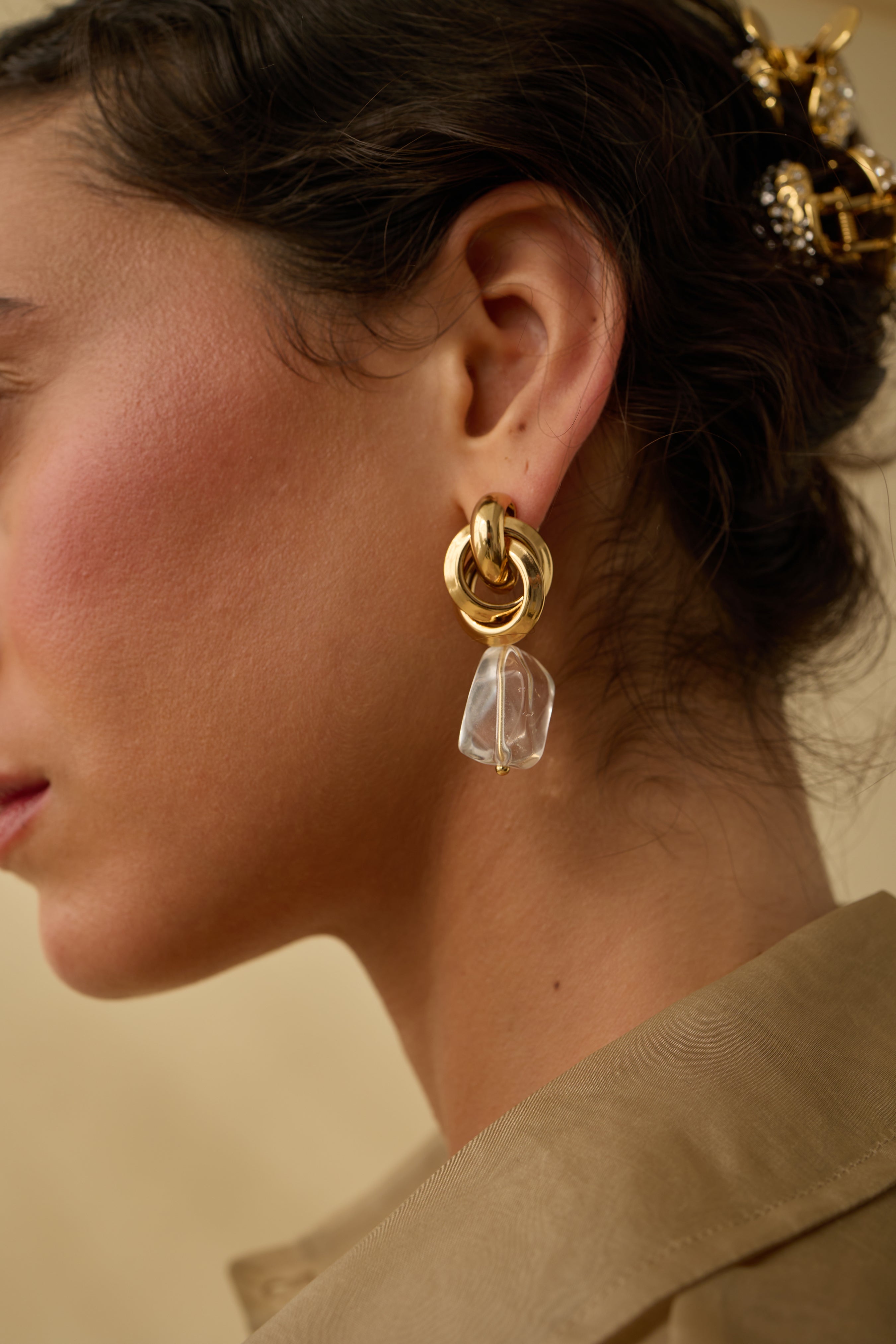 Nala Knotted Drop Earrings for Women - Boho Chic Handmade Jewelry - Perfect for Parties, Weddings & Everyday Wear