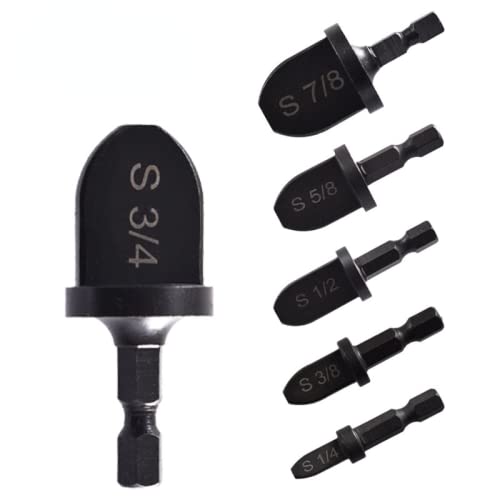 6-Piece Hex Shank Imperial Tube Pipe Expander Set (7/8