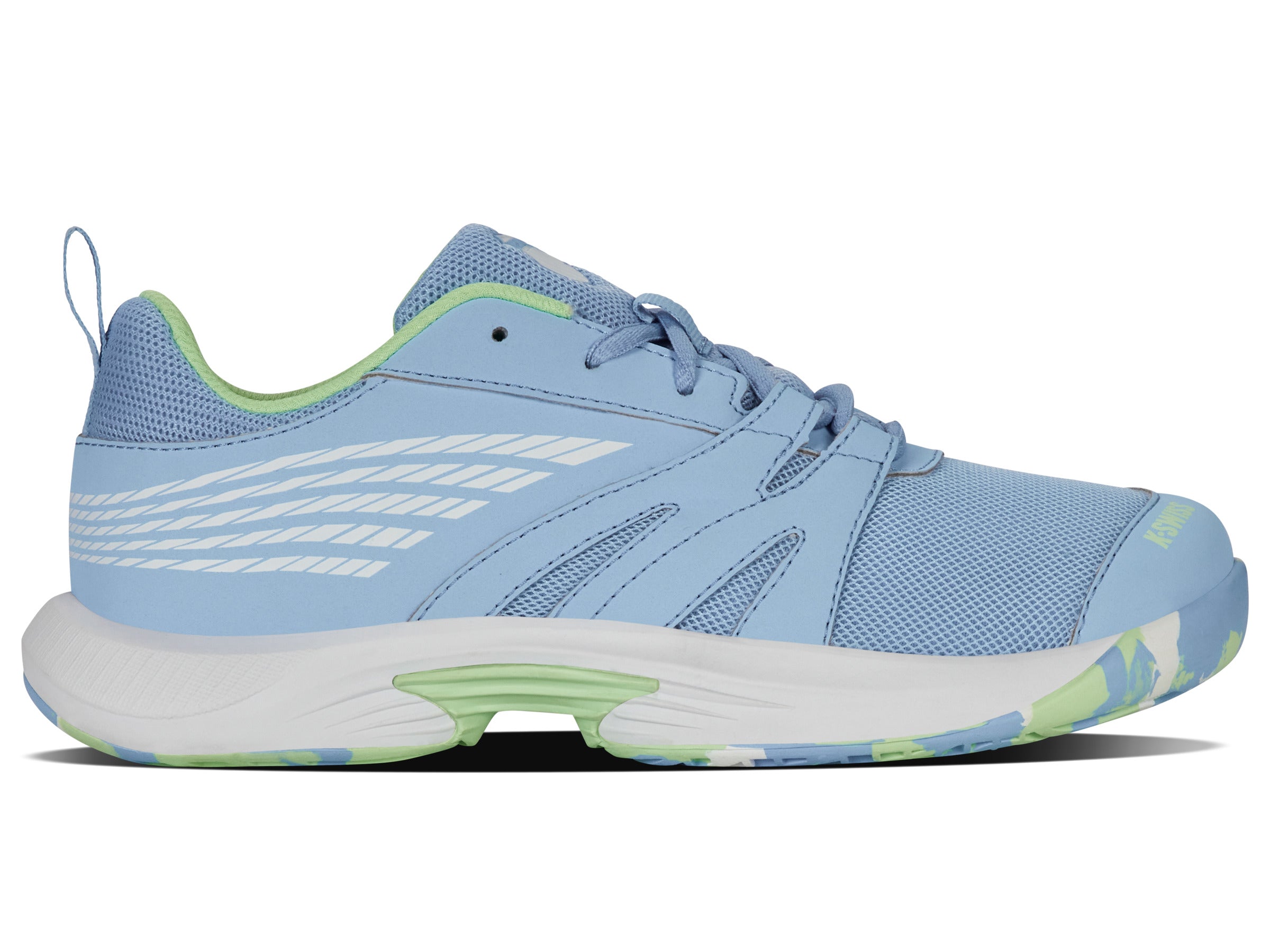 SPEEDTRAC 87392 455 M Dutch Canal White Paradise Green Running Shoes - Lightweight & Breathable for Jogging, Training & Outdoor Activities