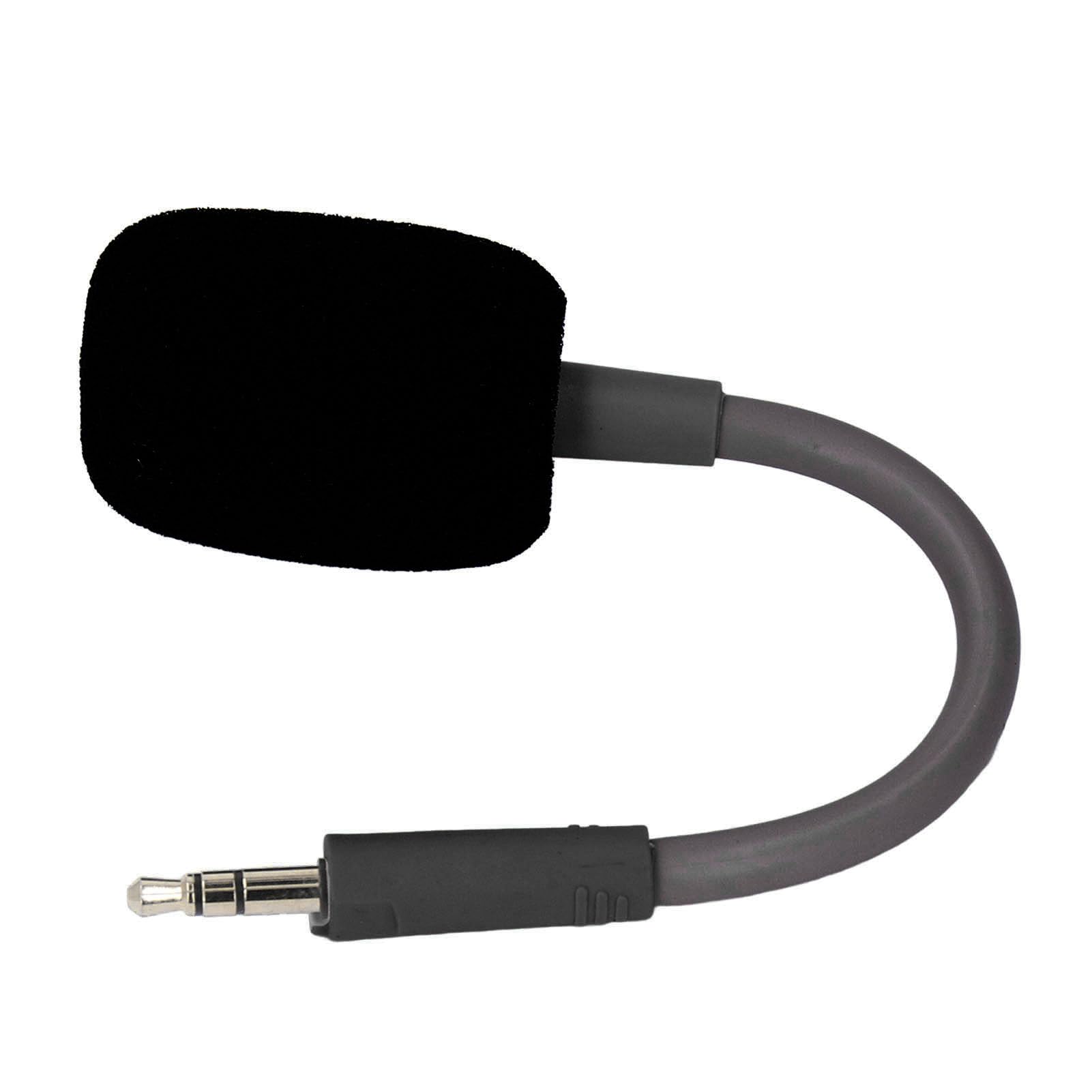 Yunseity Wireless Gaming Headset Microphone Replacement - 3.5mm Plug with OFC Core for PC, PS4, PS5, Xbox - Noise Cancelling Mic for Streaming, Gaming, Online Meetings (Black)
