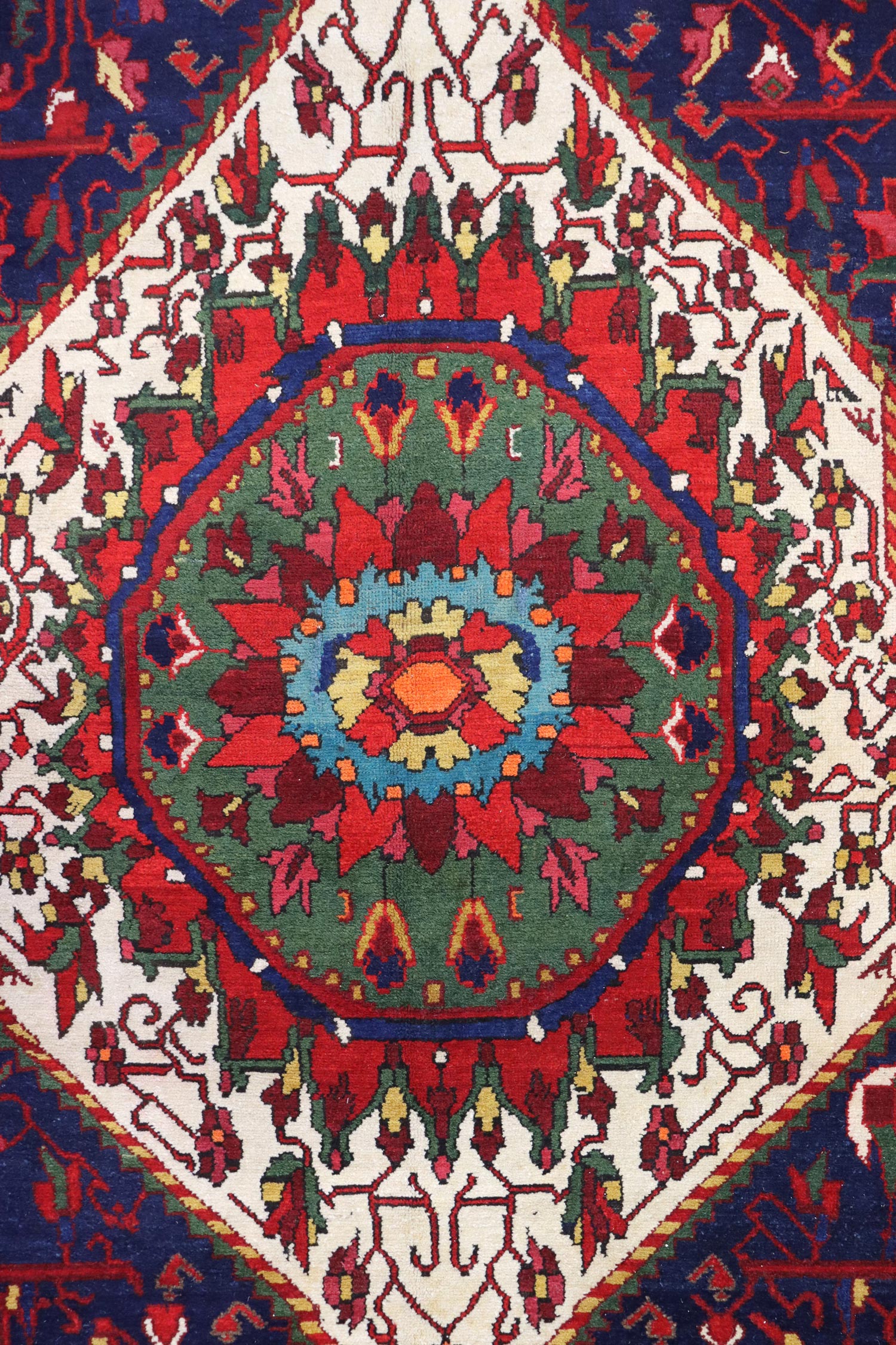 Antique Malayer Handwoven Tribal Rug J66271 - Authentic Persian Wool Carpet for Living Room, Bedroom & Home Decor