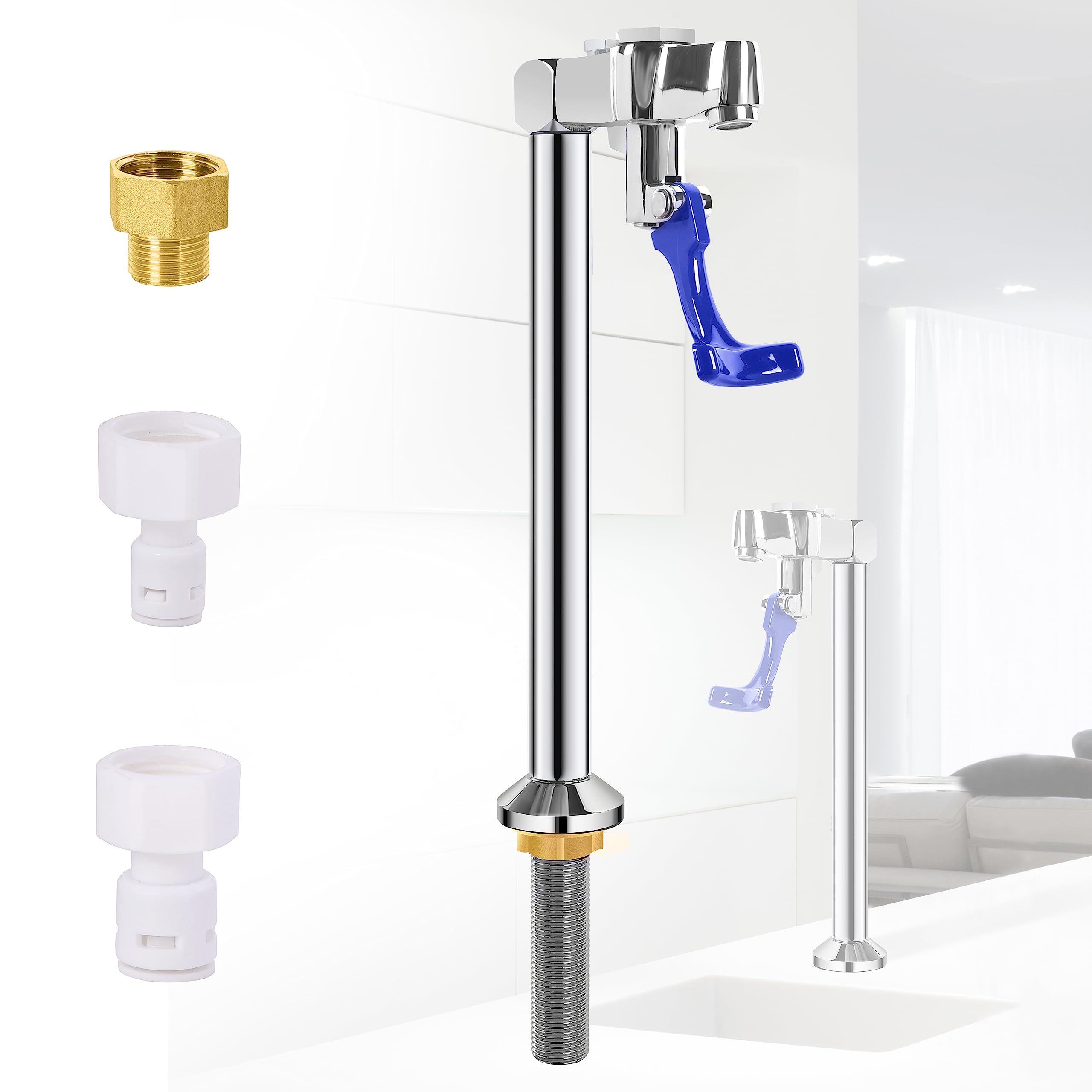 Premium 9-Inch Stainless Steel Glass Filler Faucet - G1/2