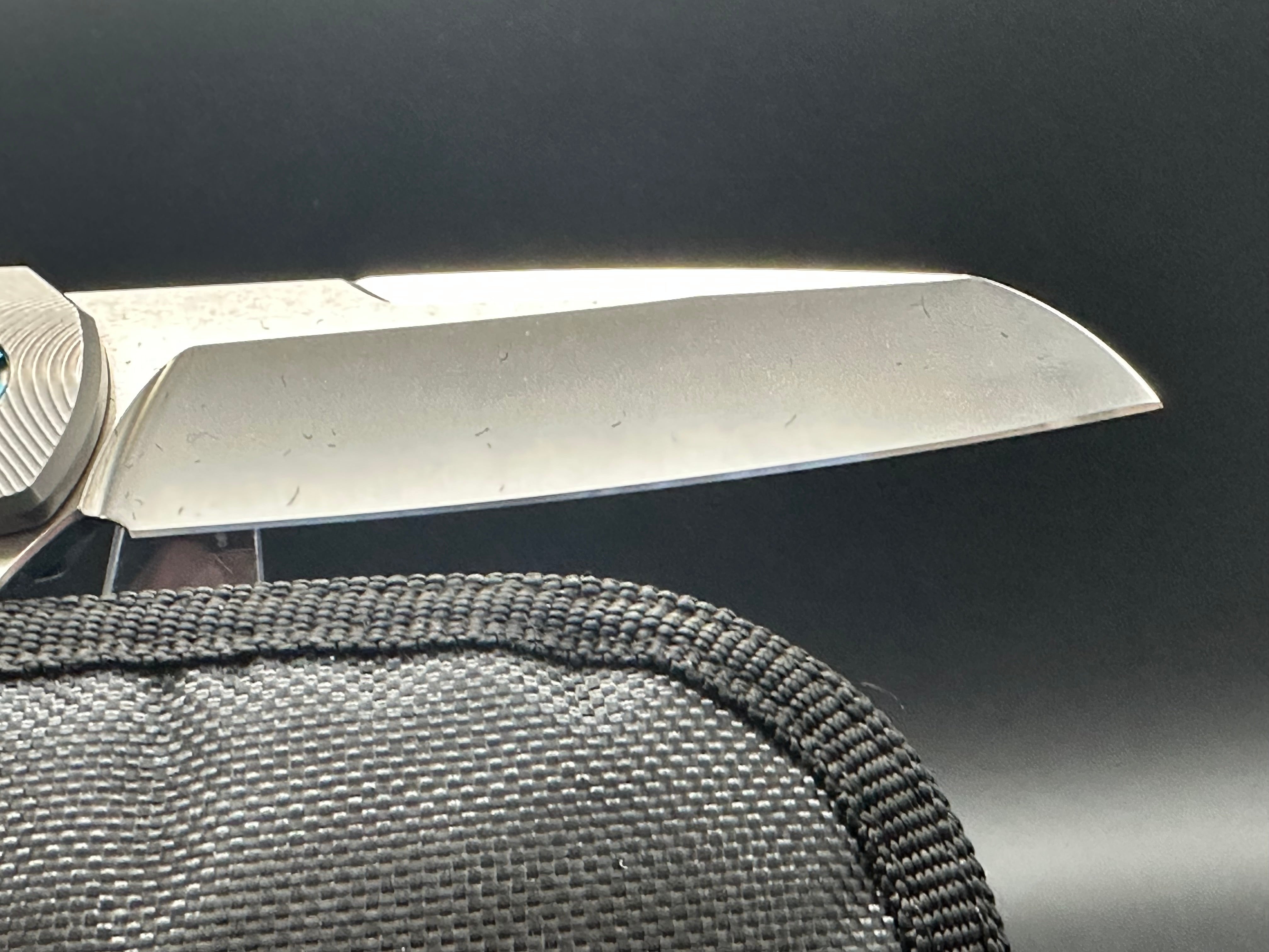 Holt Bladeworks Haptic #762 - Premium Titanium Folding Knife for EDC, Outdoor & Tactical Use | Best Pocket Knife for Camping, Hiking & Survival Gear