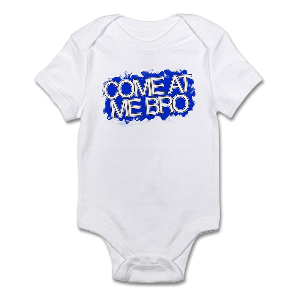 Come at Me Bro Jersey Shore Baby Bodysuit - Funny Infant Onesie for Boys & Girls - Perfect for Parties, Halloween & TV Show Fans