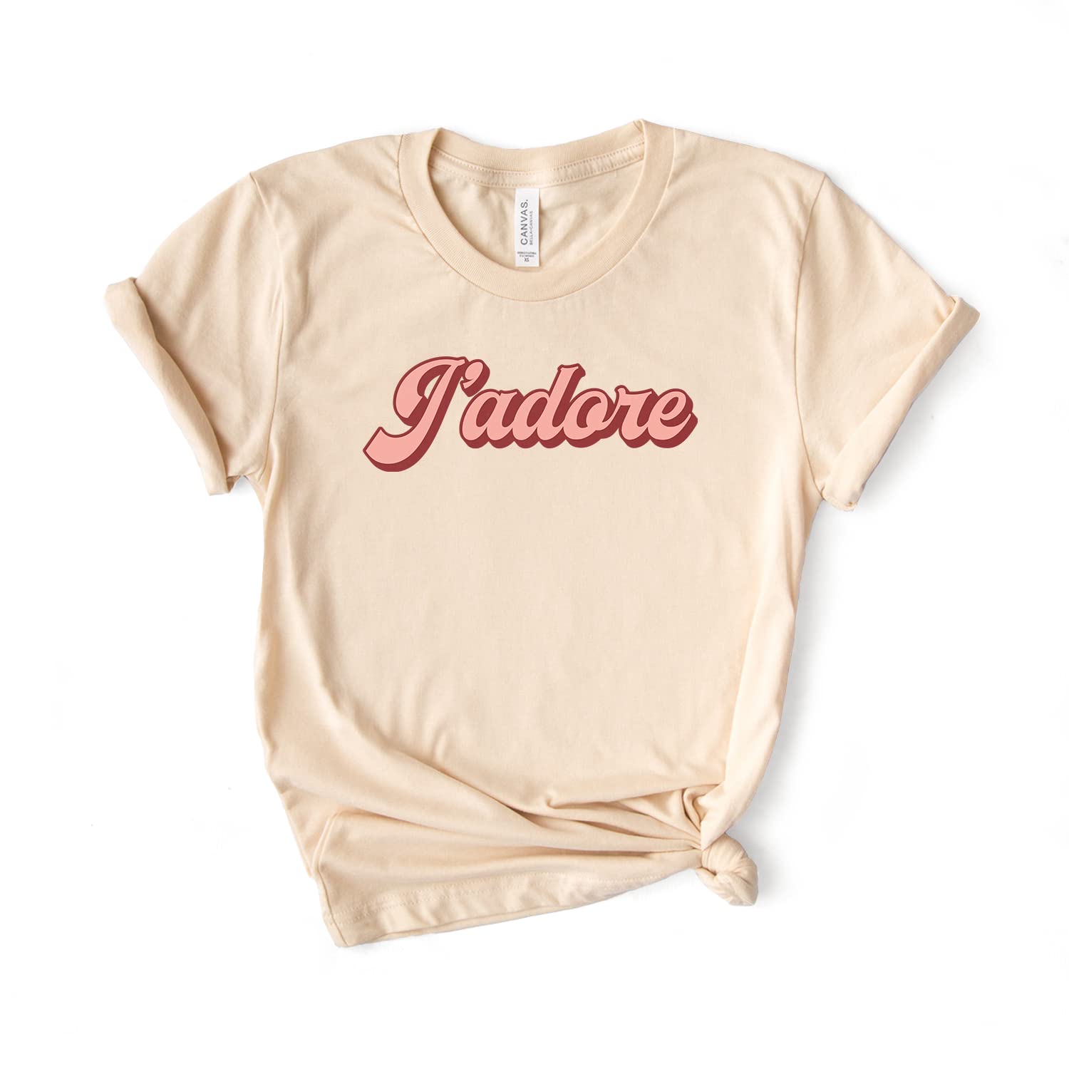 J'adore France Paris Shirt - French Gift T-Shirt - Softstyle Unisex Tee for Travel, Vacation & French Culture Lovers