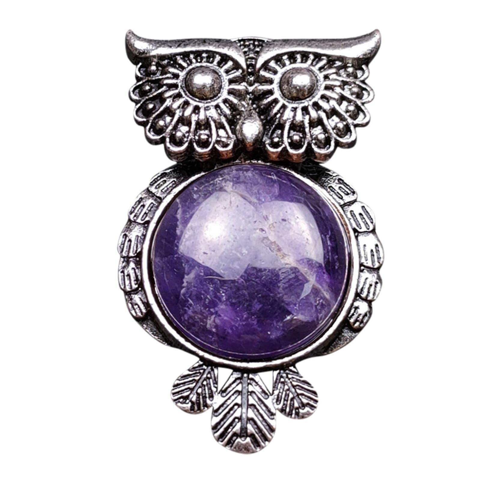 Owl Pendant Necklace for Women - Cute Elephant Charm Bohemian Vintage Jewelry, Sweater Chain, Romantic Gift for Her - Perfect for Casual Wear, Date Night & Boho Fashion
