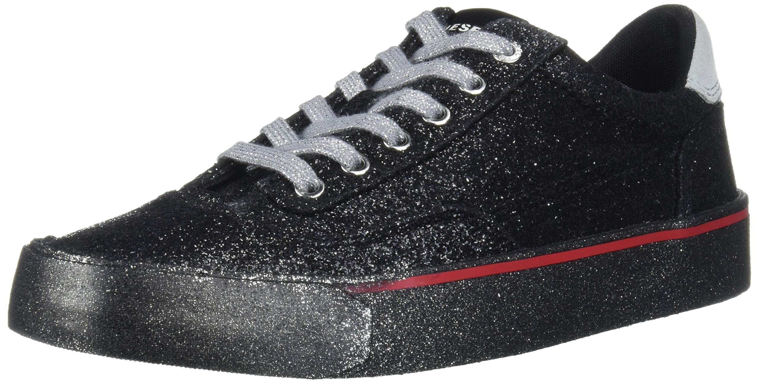 Diesel Women's S-Flip Low All Over Glitter Sneakers - Stylish Casual Shoes for Women, Fashionable Everyday Wear, Perfect for Parties, Dates & Street Style
