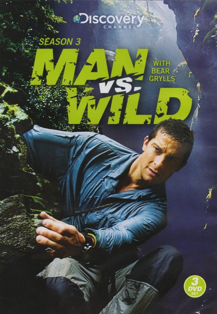 Man Vs. Wild Season 3 DVD - Adventure Survival Show with Bear Grylls - Perfect for Outdoor Enthusiasts & Survival Training