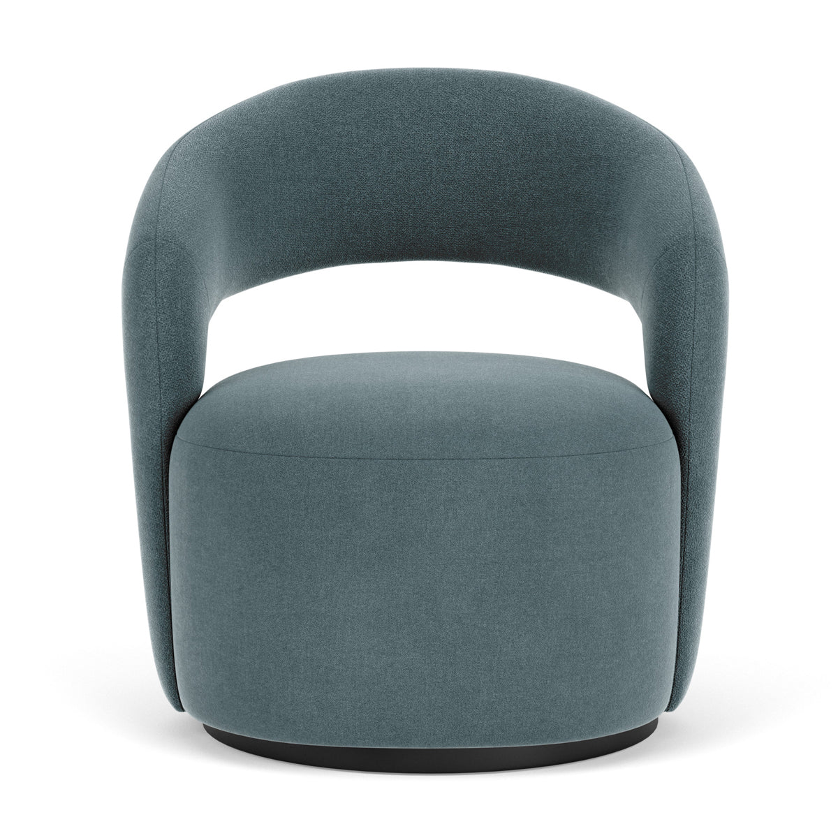 Stylish Judi Fabric Swivel Armchair - Modern Upholstered Accent Chair with 360° Rotation for Living Room, Bedroom or Office - Comfortable Lounge Seating for Home Decor