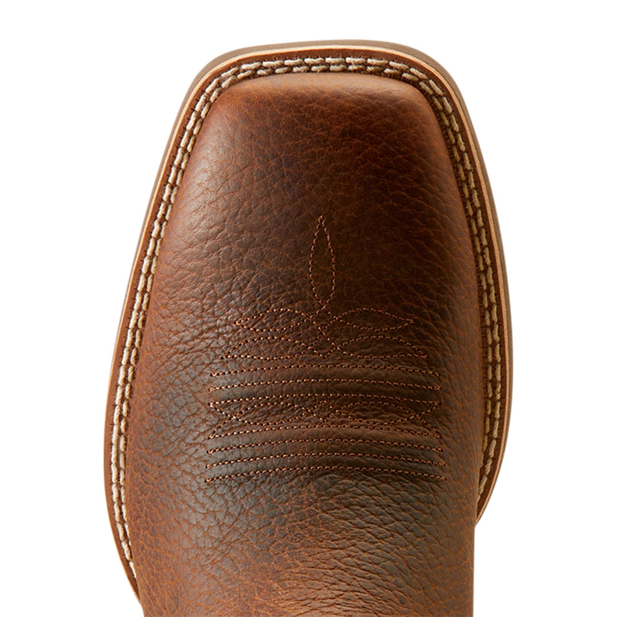 Ariat Men's Rowdy Cowpuncher VentTEK Square Toe Work Boots - Comfortable & Durable Western Boots for Ranch Work, Riding, and Outdoor Activities