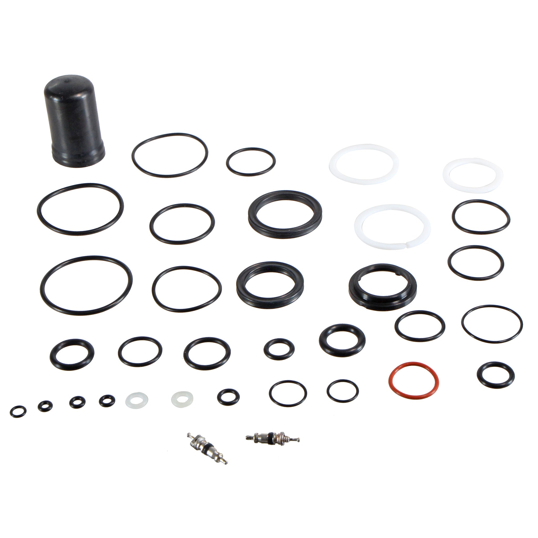 RockShox/Brain Anso Suspension Air Can & Damper Service Kit - Compatible with 2018-2020 Models | Mountain Bike Fork Maintenance & Repair Parts for Trail & Enduro Riding