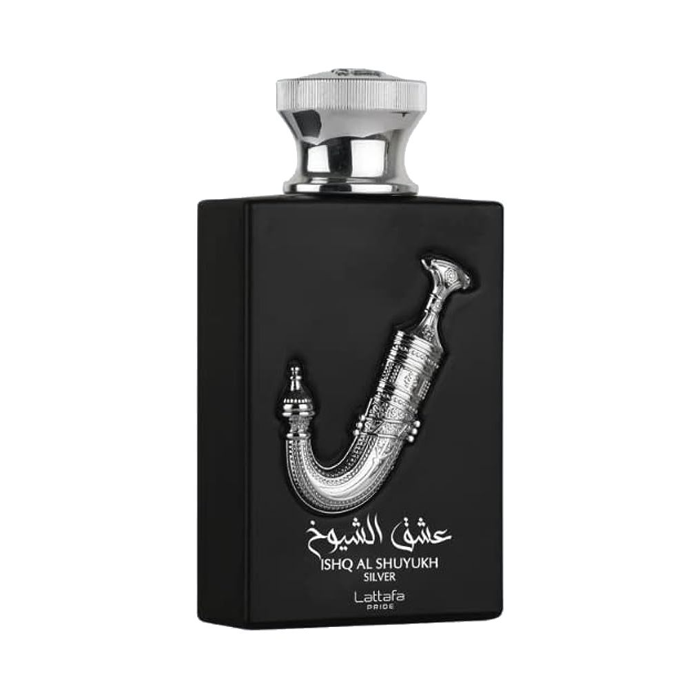 Lattafa Pride Ishq Al Shuyukh Silver EDP Perfume - 100ml Luxury Arabian Fragrance for Women & Men | Perfect for Evening Events, Date Nights & Special Occasions