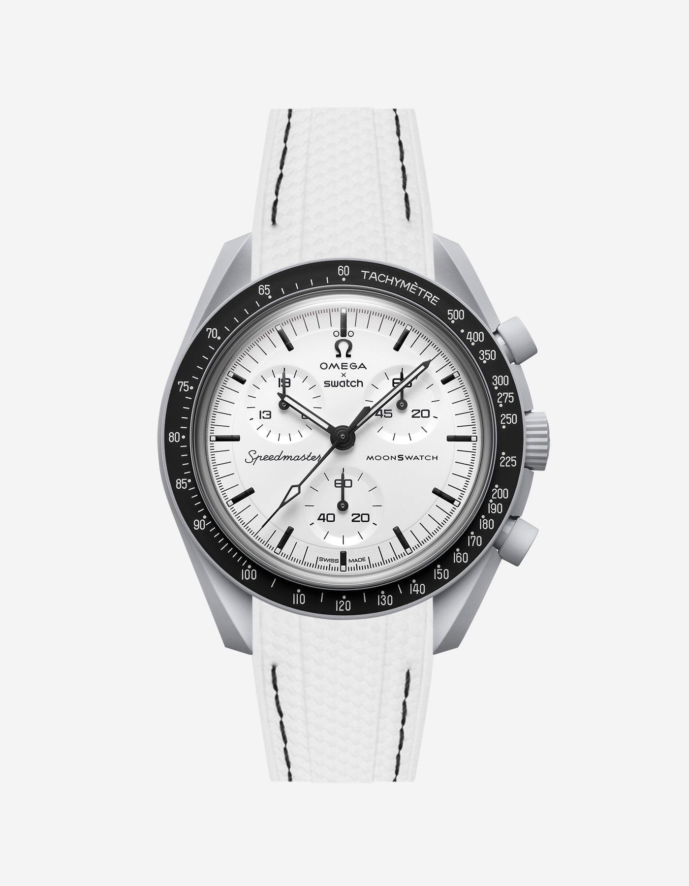Premium Rubber Watch Band for Omega x Swatch MoonSwatch 1965 - Durable Replacement Strap for MoonSwatch Collection | Perfect for Sports, Swimming & Everyday Wear