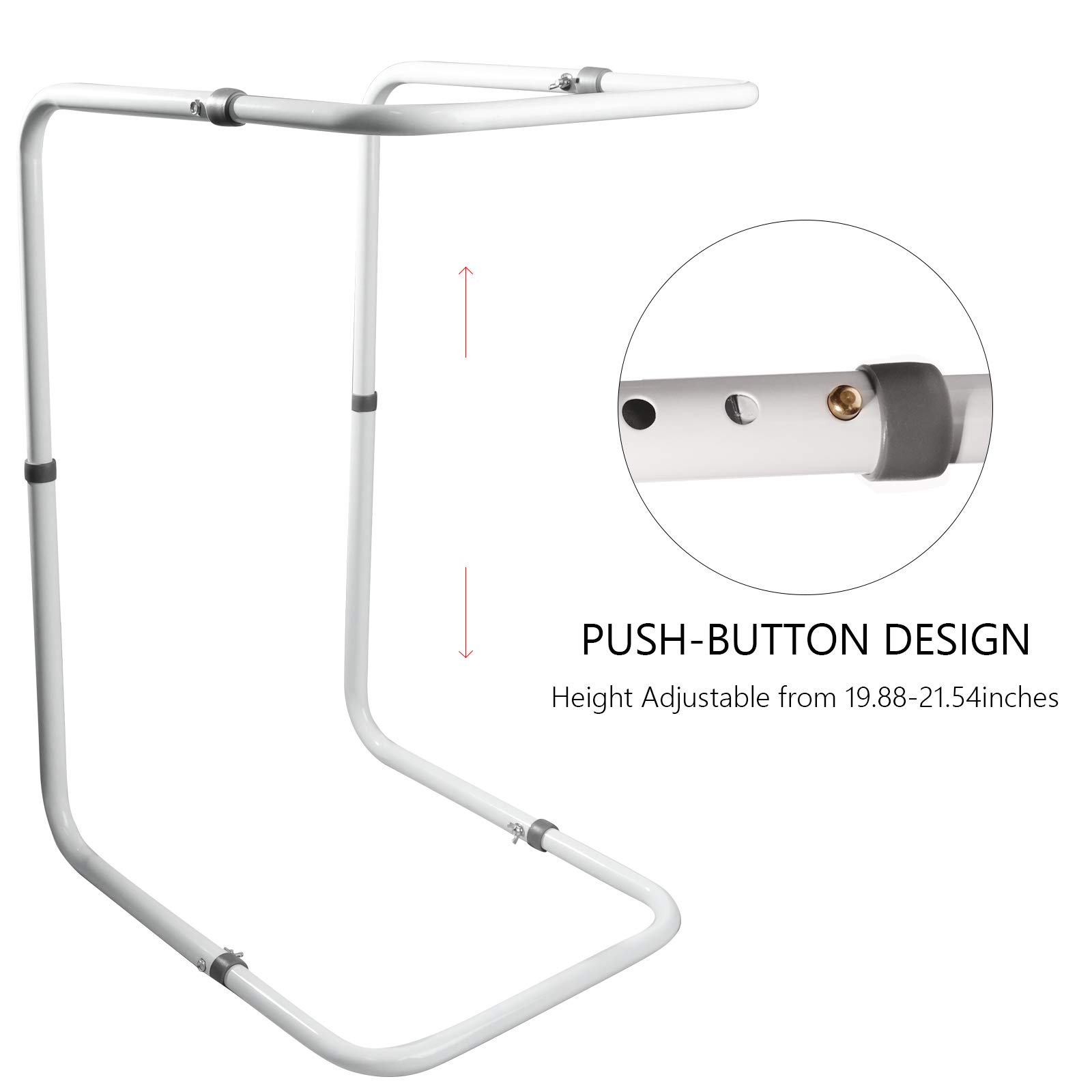 Adjustable Bed Sheet & Blanket Lifter for Foot - Steel Support Holder for Knee Surgery Recovery, Bed Rail Accessories (20