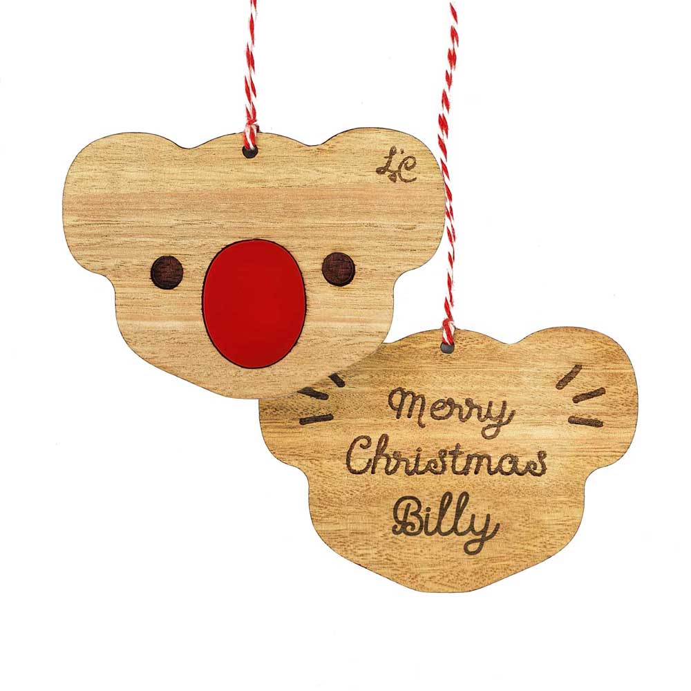 Personalized Christmas Tree Decorations - Custom Name & Photo Holiday Ornaments for Xmas Gifts, Family & Home Decor