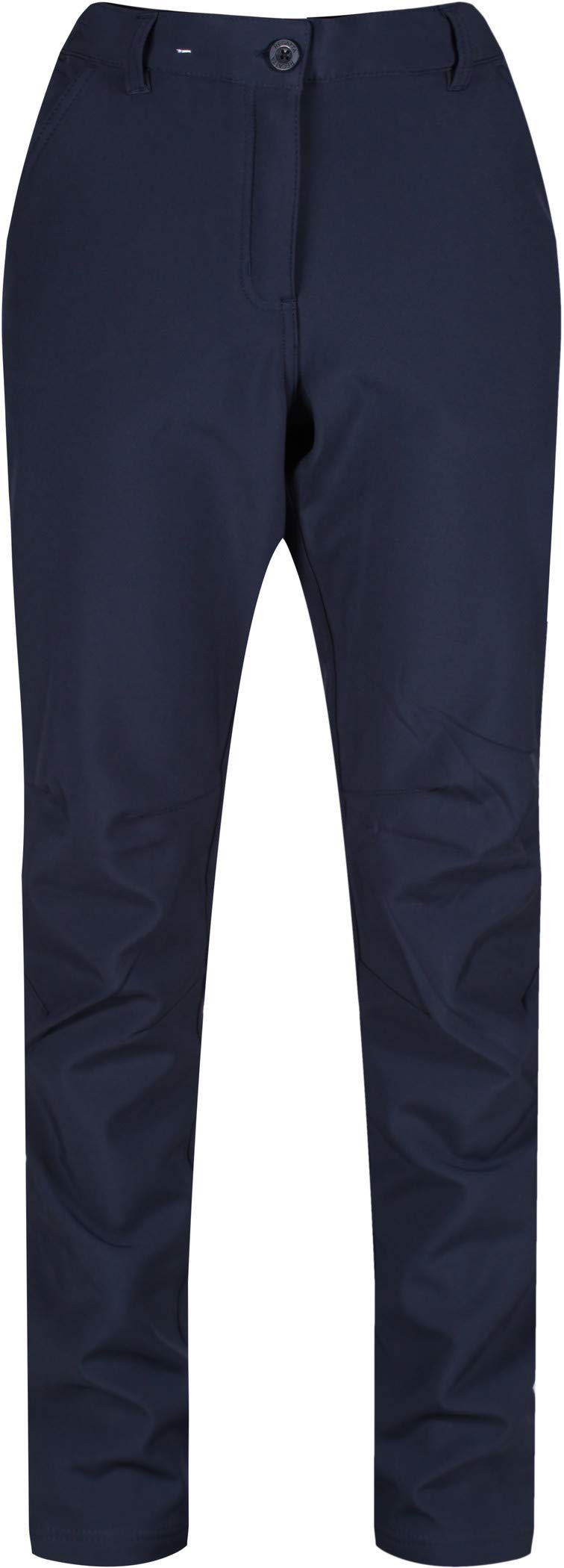 Women's Fenton Navy Blue Trousers - Size 10 Short Leg | Comfortable Casual Pants for Work, Office & Everyday Wear
