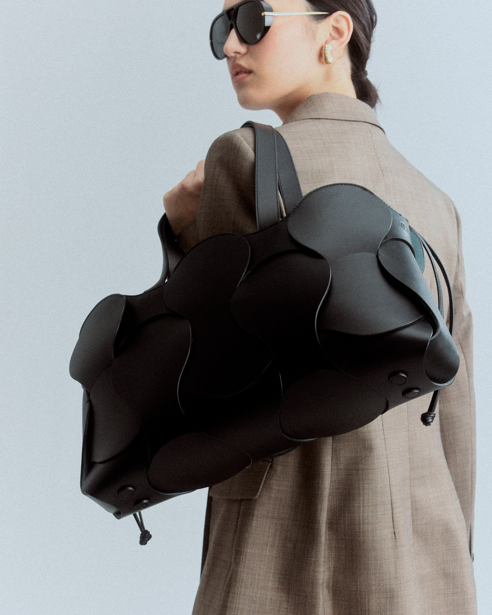 Gigi Tote Bag - Stylish Black Sky Color - Perfect for Work, Travel & Everyday Use