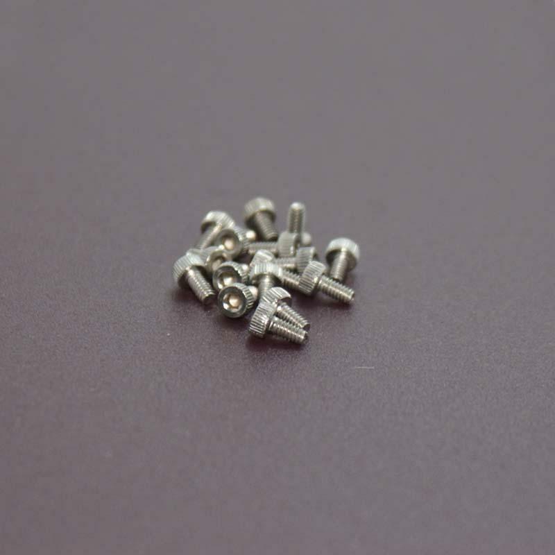 10PCS M2 Hex Socket Head Cap Screws (M2x2/4/6/8/10) for 1/14 Tamiya RC Tractor Truck & Dumper Models - Perfect for RC Vehicle Assembly & Repair