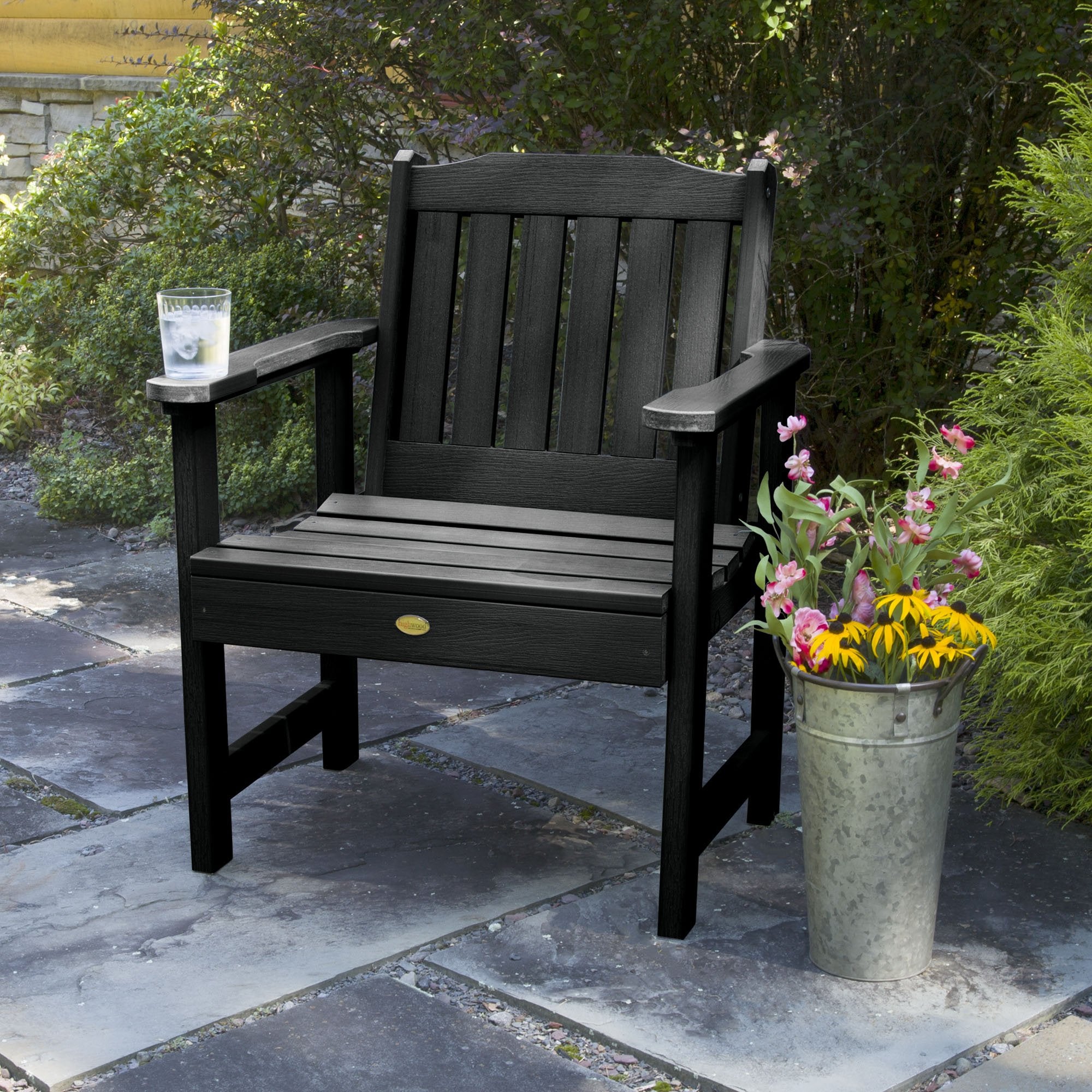 Lehigh Outdoor Garden Chair - Durable Patio Furniture for Backyard, Lawn & Poolside Relaxation - Perfect for Lounging, Sunbathing & Outdoor Gatherings