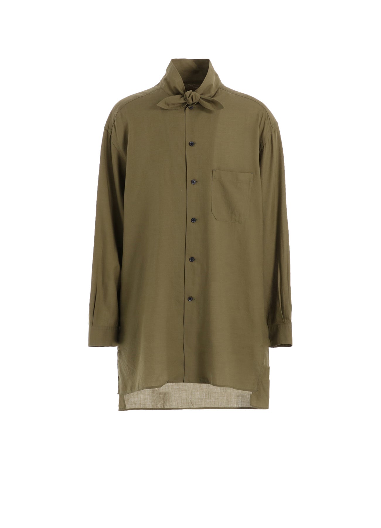 Premium Cotton Tencel Blend Broad Ribbon Collar Shirt for Men - Comfortable & Stylish Casual Wear for Office, Date Night & Everyday Outfits