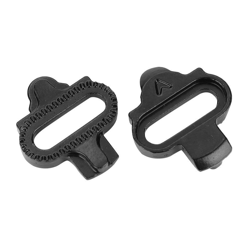 SPD Bike Cleat Set with Pedal Grip & Spacers - Compatible with SPD Pedals | Secure Cycling Shoe Attachment for Road & Mountain Biking