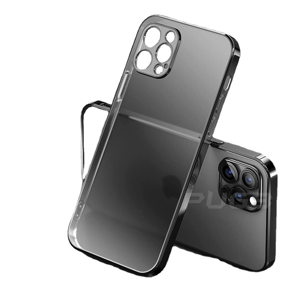 Clear Shockproof iPhone 13 Case | Ultra-Thin Non-Yellowing Transparent Cover for iPhone 13/12 Pro | Perfect for Everyday Protection & Stylish Look