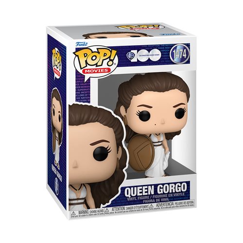 Queen Gorgo Funko Pop! Vinyl Figure #1474 - 300 Movie Collectible for Fans & Display - Perfect for Home Decor, Office Display, and Gifts