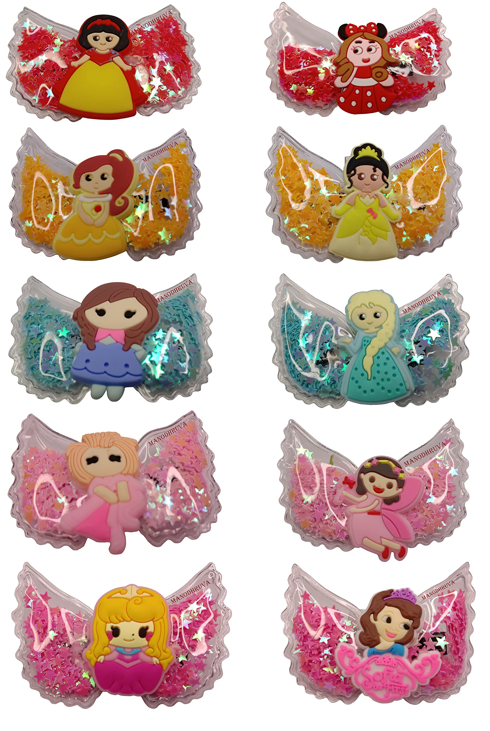 10pcs Cute Butterfly Hair Clips for Girls - Colorful Hair Accessories for Kids, Toddlers & Teens - Perfect for School, Parties & Daily Styling