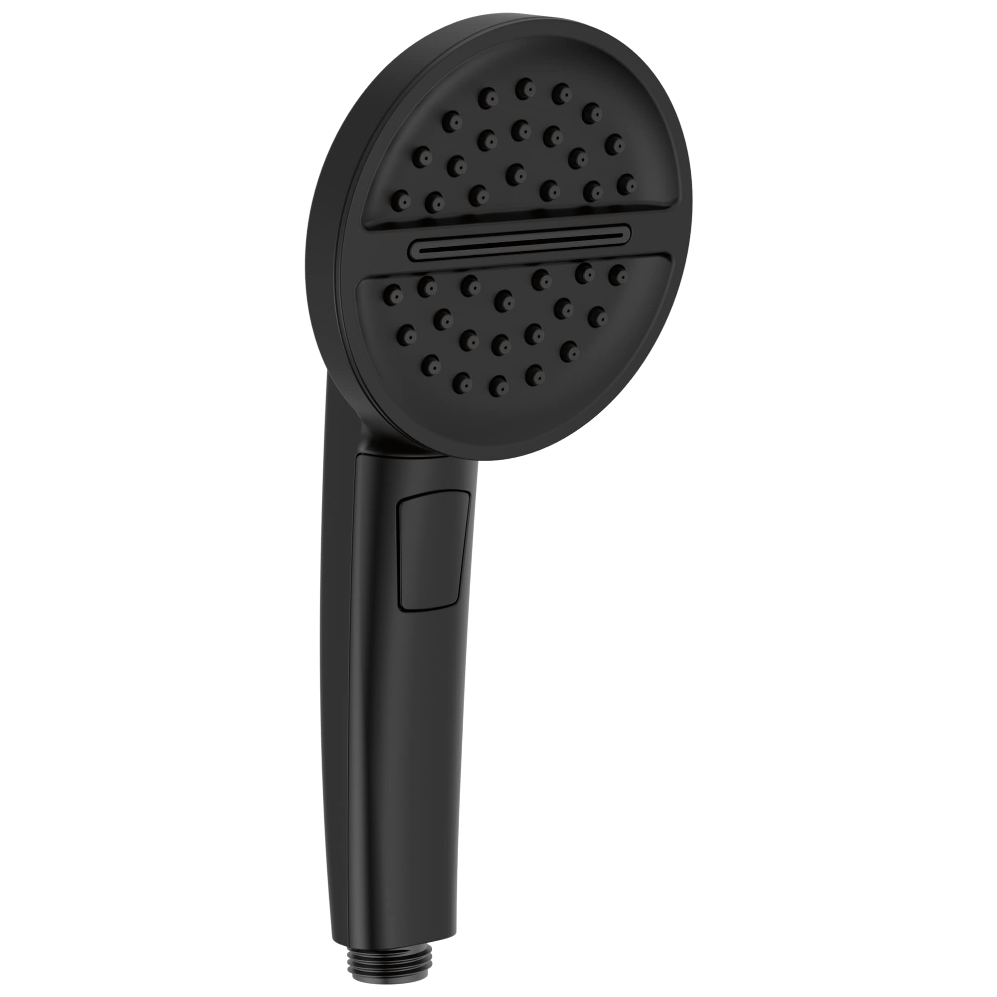 Delta Faucet 59386-BL Matte Black Contemporary Shower Head - High Pressure Rainfall Showerhead for Modern Bathroom & Spa Experience