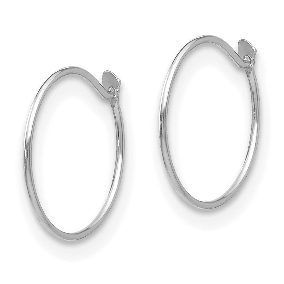 14K Gold Small Endless Hoop Earrings for Women - Dainty Minimalist Hoops, Everyday Wear, Gift for Her | Perfect for Work, Date Night & Special Occasions
