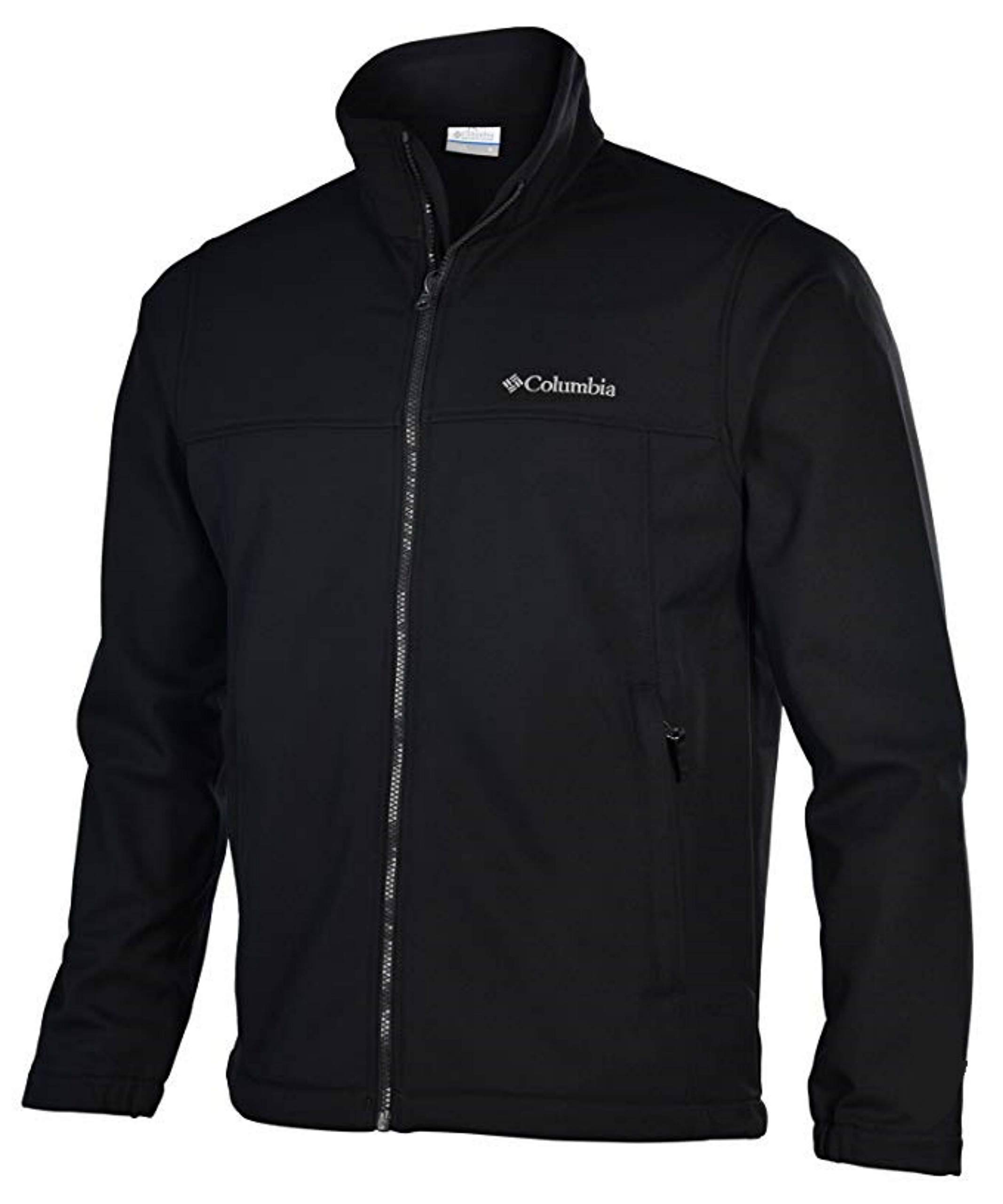 Columbia Men's Big & Tall Mt. Village Softshell Jacket - Waterproof Windbreaker for Outdoor Activities (Black, Large Tall) - Perfect for Hiking, Camping & Winter Sports