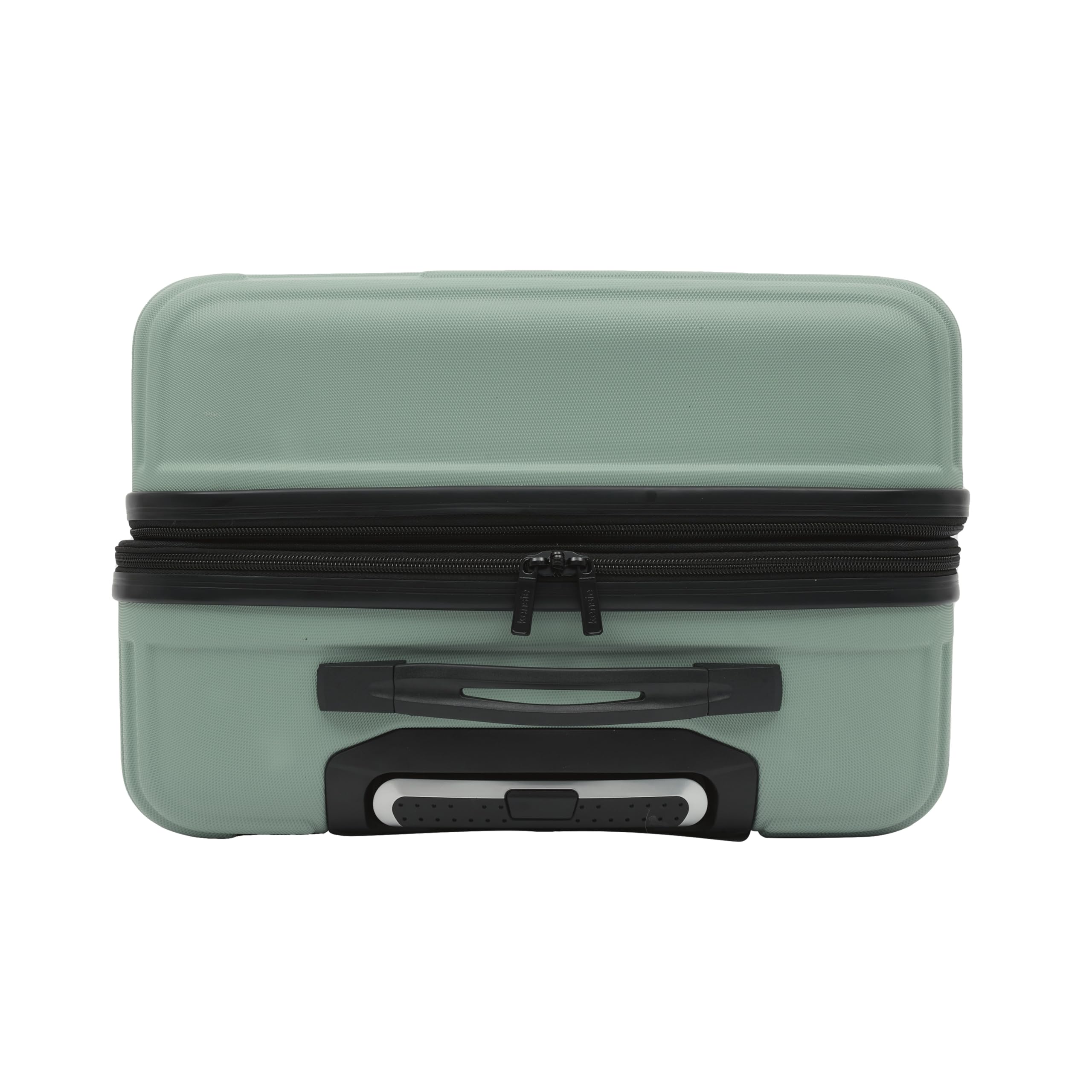 Kensie Women's Hillsboro 4-Piece Luggage Set - Green Granite Travel Bags for Vacation, Business Trips & Weekend Getaways