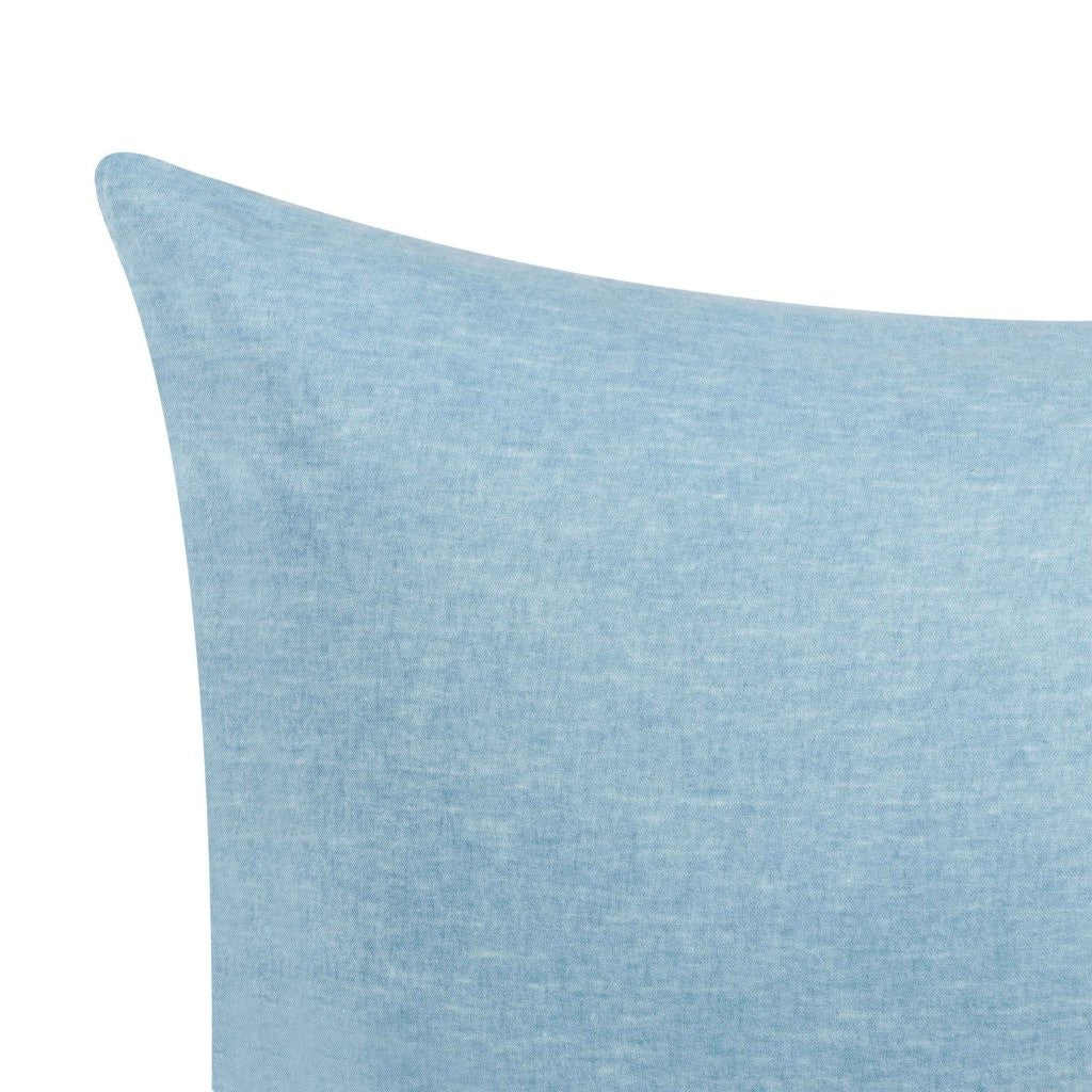 Premium Melange Flannel Cotton Two-Toned Brushed Pillowcases Set of 2 - Soft & Cozy for Winter Nights - Perfect for Bedroom, Guest Room & Home Decor