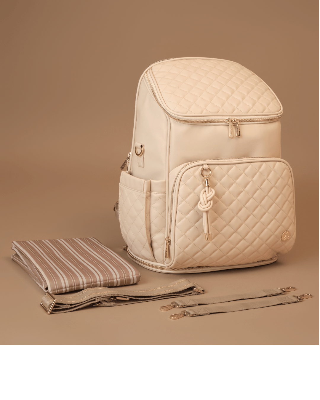 The City Trooper Ecru - Stylish and Durable Backpack for Urban Commuters, Travel & Everyday Use
