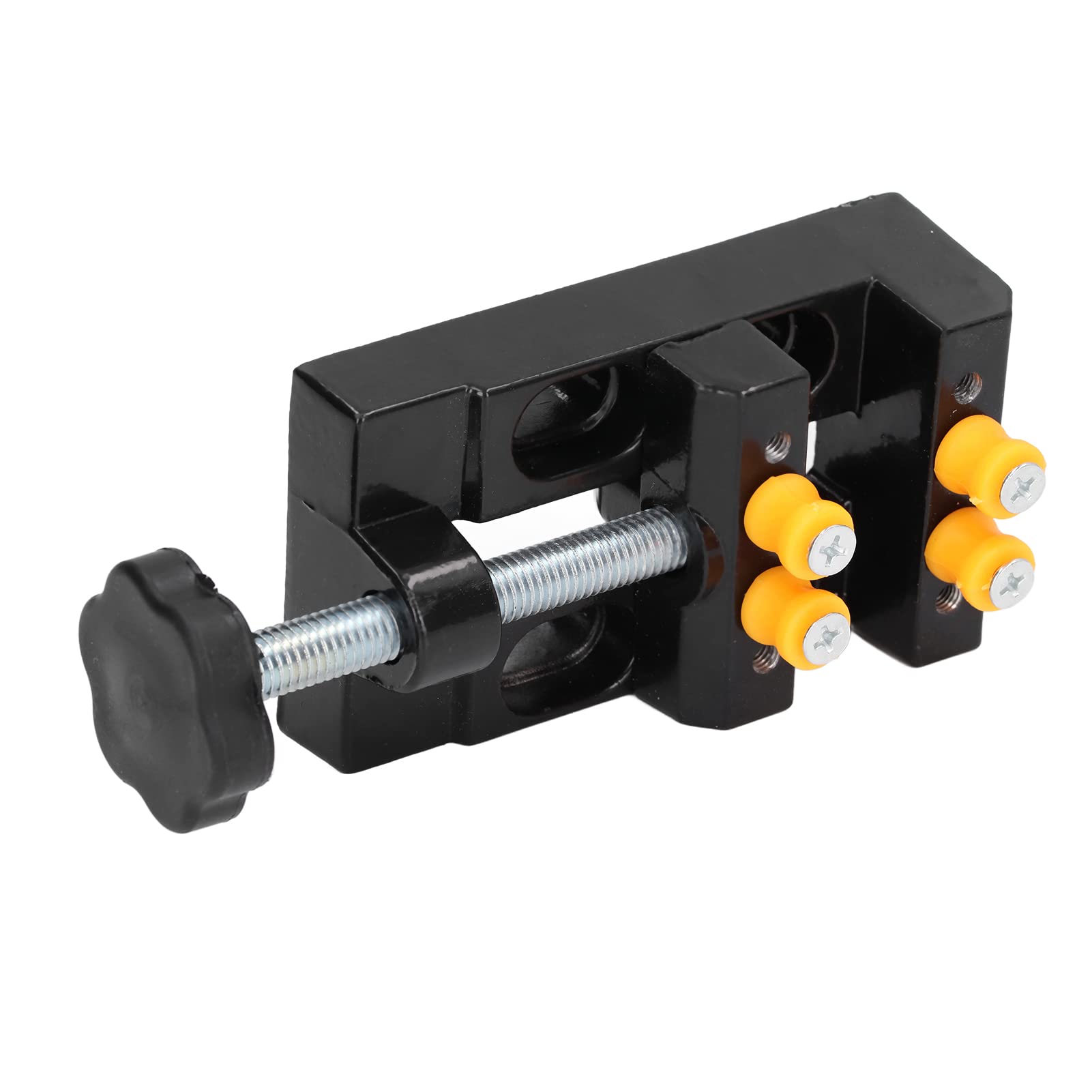 Portable Aluminum Alloy Mini Bench Vise - 55mm Max Clamping Width for Woodworking, Drilling & DIY Projects | Compact Workbench Clamp for Home Workshop & Crafting