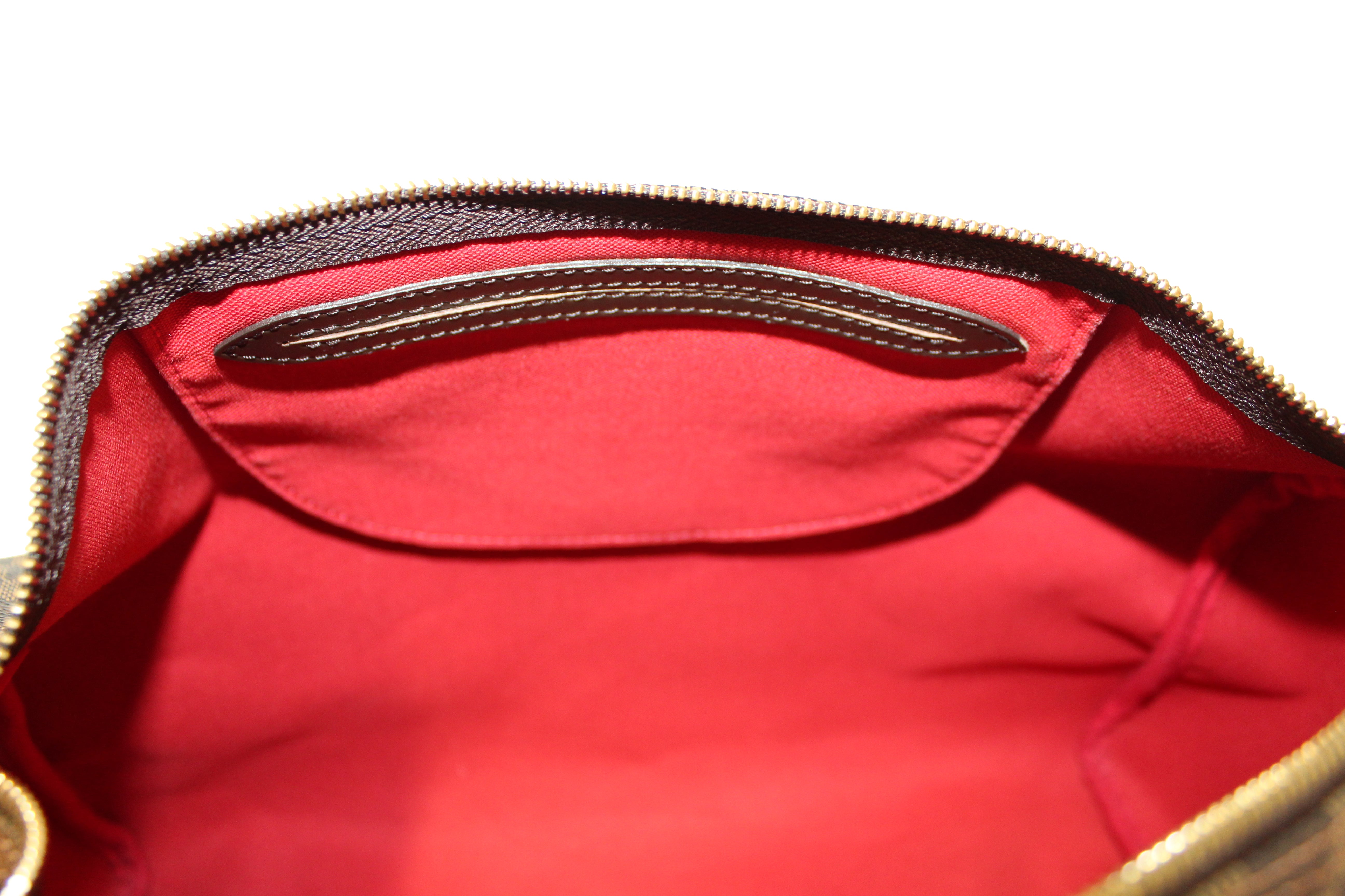 Authentic Louis Vuitton Damier Ebene Speedy 35 Handbag for Women - Luxury Designer Tote Bag with Shoulder Strap - Perfect for Travel, Work & Everyday Use