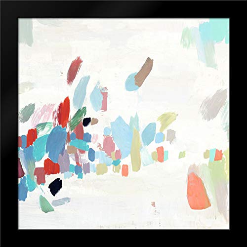 Tom Reeves 'True' 20x20 Black Modern Framed Art Print - Perfect for Living Room, Bedroom & Office Wall Decor