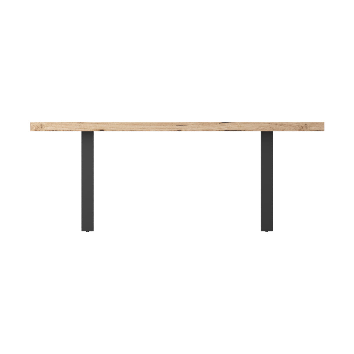 Ellis Dining Table - Modern Wooden Kitchen Table for 6, Farmhouse Style Dining Room Furniture - Perfect for Family Meals, Dinner Parties & Home Decor