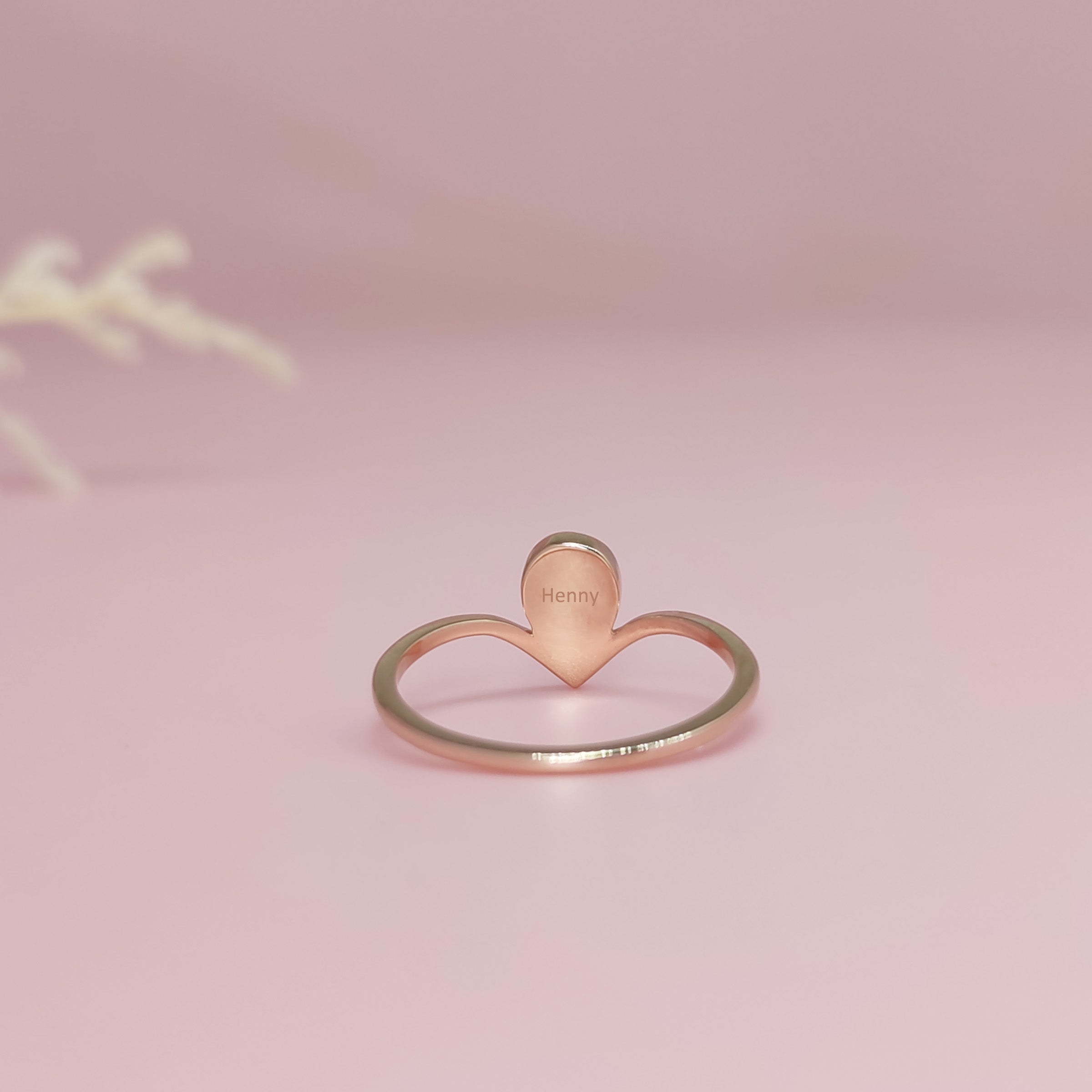 TenderDrop Solid Gold Ashes Ring for Men & Women - Elegant Memorial Jewelry for Loved Ones - Perfect for Remembrance, Gifts & Special Occasions