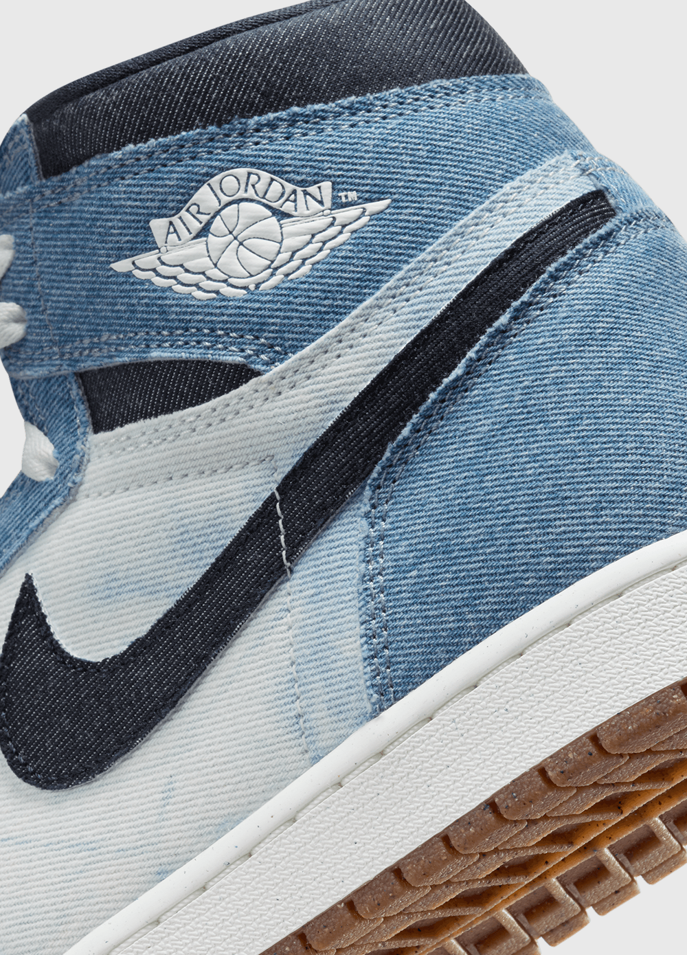 Air Jordan 1 High OG 'Denim' Retro Basketball Shoes - Men's Premium Sneakers for Casual Wear, Street Style & Sneaker Collectors