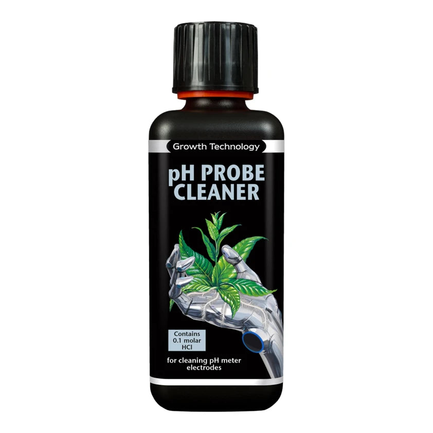 Growth Technology pH Probe Cleaning Solution 300ml – Professional Hydroponic pH Meter Maintenance for Accurate Readings | Ideal for Indoor Gardening, Hydroponics, and Laboratory Use